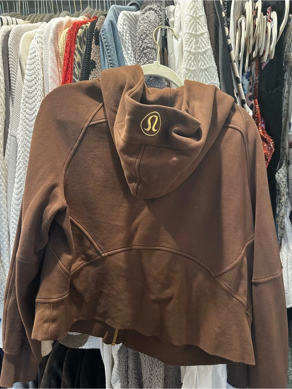 Lululemon Scuba Full Zip Java - Size M/L